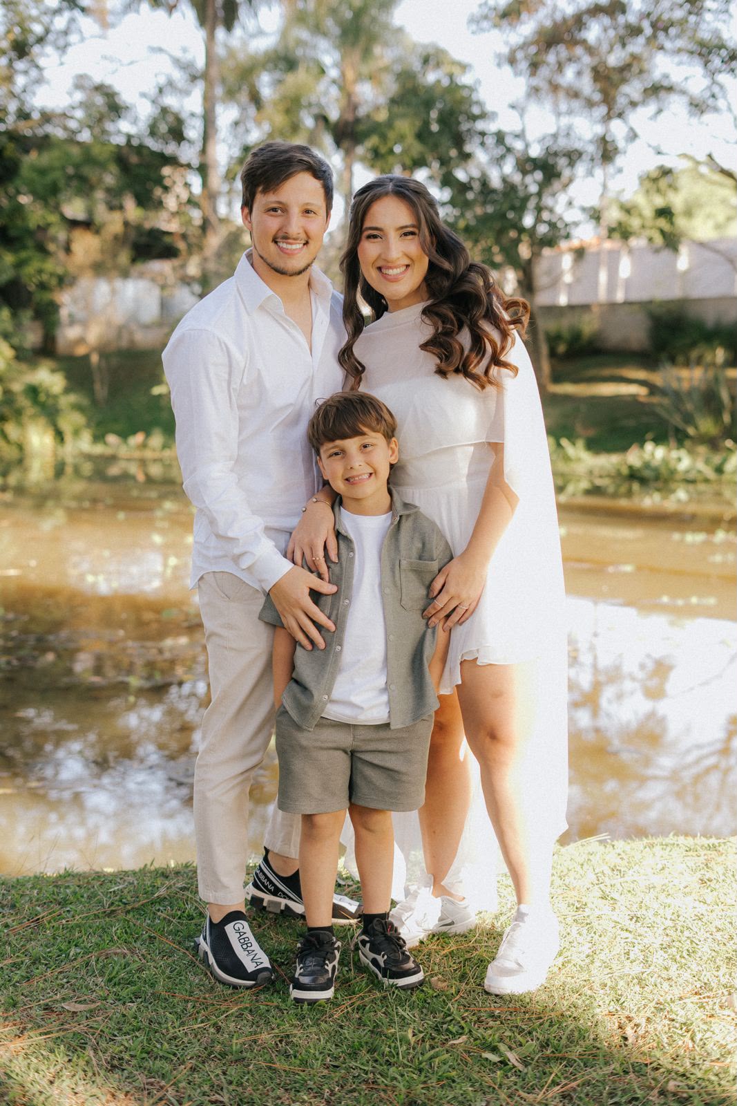 Millena, Kayque e Theo juntos